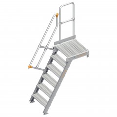 Layher 112 Treppe mit Plattform 60° 600mm 6 Stufen