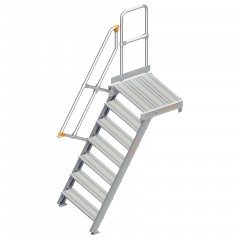 Layher 112 Treppe mit Plattform 60° 800mm 7 Stufen