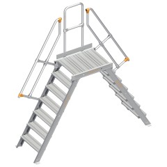 Layher 114 Übergang stationär 60° 60cm 7 Stufen