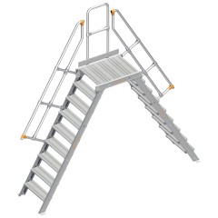 Layher 114 Übergang stationär 60° 60cm 9 Stufen