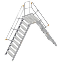 Layher 114 Übergang stationär 60° 80cm 10 Stufen
