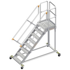 Layher 113 Wartungsbühne 45° 60cm 8 Stufen