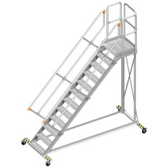 Layher 113 Wartungsbühne 45° 60cm 12 Stufen