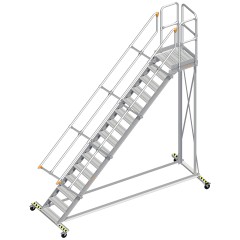 Layher 113 Wartungsbühne 45° 60cm 15 Stufen