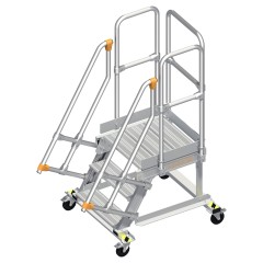 Layher 113 Wartungsbühne 60° 60cm 3 Stufen