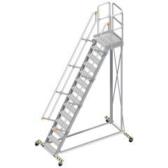 Layher 113 Wartungsbühne 60° 60cm 14 Stufen
