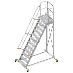 Layher 113 Wartungsbühne 60° 80cm 12 Stufen