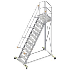 Layher 113 Wartungsbühne 60° 80cm 13 Stufen