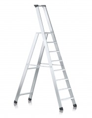 Zarges Stehleiter Seventec S mit Sicherheitsplattform 10 Stufen