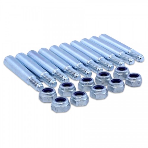 Altrex Keil-Kupplungen mit M8-nyloc Mutter MTB im 10er-Pack für modulare Dreieckbühne