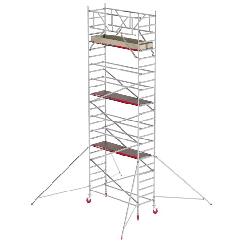 Altrex Fahrgerüst RS Tower 41 PLUS Aluminium ohne Safe-Quick® mit Holz-Plattform 8,20m AH breit 0,90x2,45m