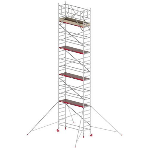 Altrex Fahrgerüst RS Tower 41 Alu mit Holz-Plattform 10,20m AH breit 0,75x1,85m