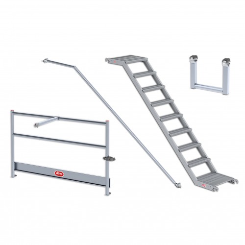 Altrex Gerüsttreppen und Geländer für RS TOWER 5