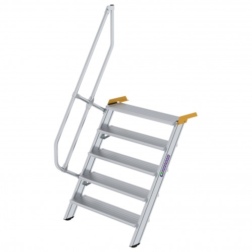 MUNK Treppe 60°  inkl. einen Handlauf, 1000mm Stufenbreite, 5 Stufen