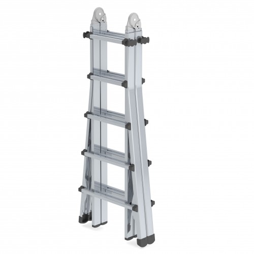 MUNK Gelenk-Teleskopleiter 4x5 Sprossen