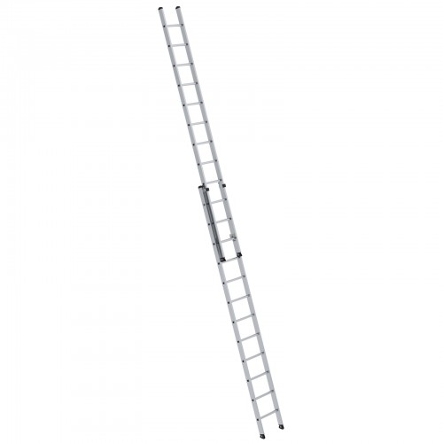 MUNK Aluminium-Schiebeleiter 2-teilig ohne Traverse 2x12 Sprossen