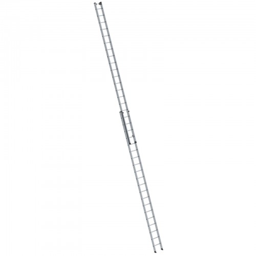 MUNK Aluminium-Schiebeleiter 2-teilig ohne Traverse 2x20 Sprossen