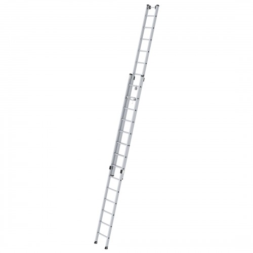 MUNK Seilzugleiter 2-teilig ohne Traverse 2x14 Sprossen