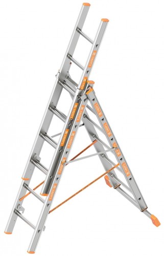 Layher Topic 1040 Allzweckleiter 3x6 Sprossen