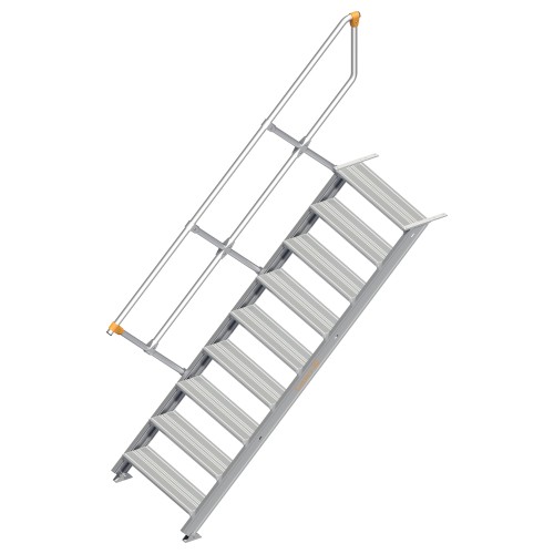 Layher 111 Treppe 45° 800mm breit 9 Stufen