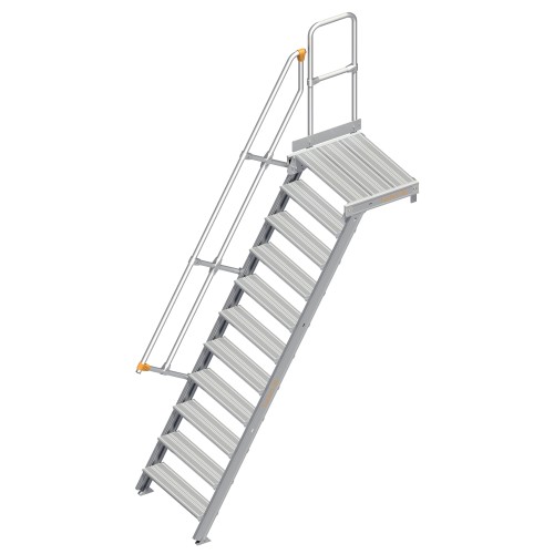 Layher 112 Treppe mit Plattform 60° 800mm 11 Stufen