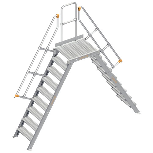 Layher 114 Übergang stationär 60° 60cm 9 Stufen