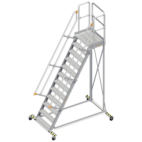 Layher 113 Wartungsbühne 60° 80cm 12 Stufen