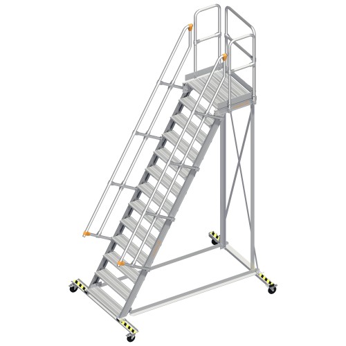 Layher 113 Wartungsbühne 60° 80cm 13 Stufen
