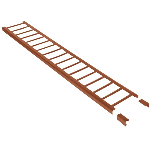 Schneefanggitter 15cm hoch, 1,5m lang, rot
