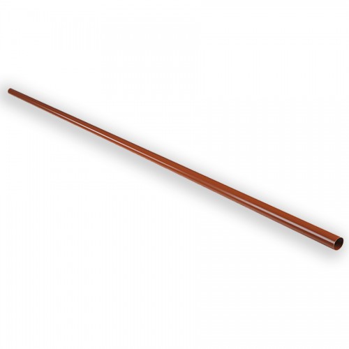 Alu-Schneefangrohr, 2m lang, Ø40mm, rot