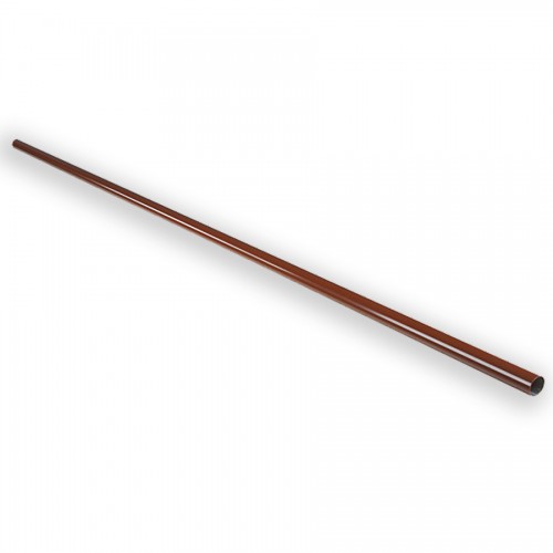 Alu-Schneefangrohr, 2m lang, Ø40mm, rotbraun