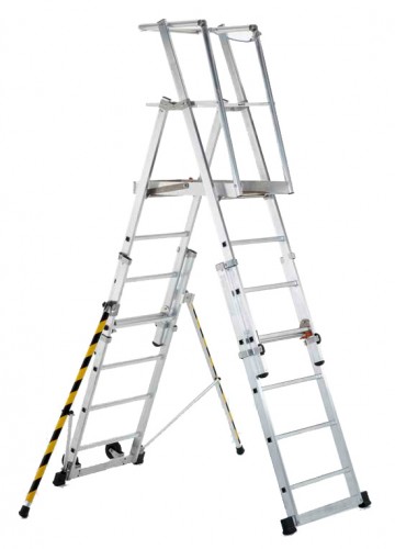 Zarges Teleskop-Plattformleiter ZAP Telemaster S