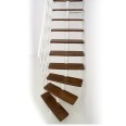 Minka Mittelholmtreppe Comfort in Buche auf Walnuss Unterkonstruktion weiß bis 312-336cm Geschösshöhe Minka Mittelholmtreppe Comfort in Buche auf Walnuss Unterkonstruktion weiß bis 312-336cm Geschösshöhe-small