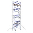ASC Rollgerüst AGS Pro 250x135cm mit Carbon-Plattformen und doppelseitigem Geländer 10,3m Arbeitshöhe ASC Rollgerüst AGS Pro 250x135cm mit Carbon-Plattformen und doppelseitigem Geländer 10,3m Arbeitshöhe-small