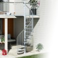 Dolle Aussentreppe Gardenspin 266,5-305,5cm Geschosshöhe 12 Stufen Trimax® Aussen-Ø155cm Dolle Aussentreppe Gardenspin 266,5-305,5cm Geschosshöhe 12 Stufen Trimax® Aussen-Ø155cm-small