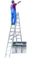 Euroline 207 Mehrzweckleiter 3x7 Sprossen Euroline 207 Mehrzweckleiter 3x7 Sprossen-small