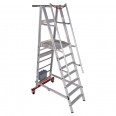 Euroline Premium 32778 Podestleiter fahrbar, klappbar 7 Stufen Euroline Premium 32778 Podestleiter fahrbar, klappbar 7 Stufen-small