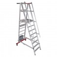 Euroline Premium 32778 Podestleiter fahrbar, klappbar 8 Stufen Euroline Premium 32778 Podestleiter fahrbar, klappbar 8 Stufen-small
