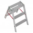 Euroline 20577 Stufenstehleiter 2x3 Stufen Euroline 20577 Stufenstehleiter 2x3 Stufen-small