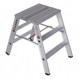 Euroline Premium 30581 Stufenstehleiter breit 2x3 Stufen Euroline Premium 30581 Stufenstehleiter breit 2x3 Stufen-small