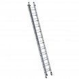 MUNK Aluminium-Schiebeleiter 2-teilig ohne Traverse 2x12 Sprossen MUNK Aluminium-Schiebeleiter 2-teilig ohne Traverse 2x12 Sprossen-small