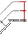MUNK Geländerverlängerung je 200mm starr Aluminium MUNK Geländerverlängerung je 200mm starr Aluminium-small