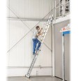 MUNK Geschossleiter 4,5m AH mit Clip-Step R13 und Handlauf 14 Stufen MUNK Geschossleiter 4,5m AH mit Clip-Step R13 und Handlauf 14 Stufen-small
