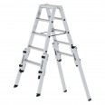 MUNK Stufen- Stehleiter treppengängig beidseitig begehbar 2x5 Stufen MUNK Stufen- Stehleiter treppengängig beidseitig begehbar 2x5 Stufen-small