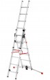 Hailo ProfiLOT Kombileiter 2x6 + 1x5 Sprossen Hailo ProfiLOT Kombileiter 2x6 + 1x5 Sprossen-small