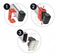 Hailo EasyClix Wechselfuß Set Living Größe L 20x43mm Hailo EasyClix Wechselfuß Set Living Größe L 20x43mm-small