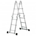 Hailo ProfiStep® Gelenkleiter M60 mit Plattform 4x3 Sprossen Hailo ProfiStep® Gelenkleiter M60 mit Plattform 4x3 Sprossen-small