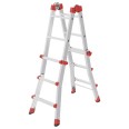 Hailo Aluminium Multifunktionsleiter M80 4x3 Sprossen Hailo Aluminium Multifunktionsleiter M80 4x3 Sprossen-small