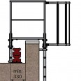 Hailo Flachdach-Ballastgewicht für Steigleitern aus Stahl und Edelstahl Hailo Flachdach-Ballastgewicht für Steigleitern aus Stahl und Edelstahl-small