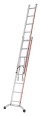 Hymer Mehrzweckleiter mit gebogener Traverse 2x8 Sprossen Hymer Mehrzweckleiter mit gebogener Traverse 2x8 Sprossen-small